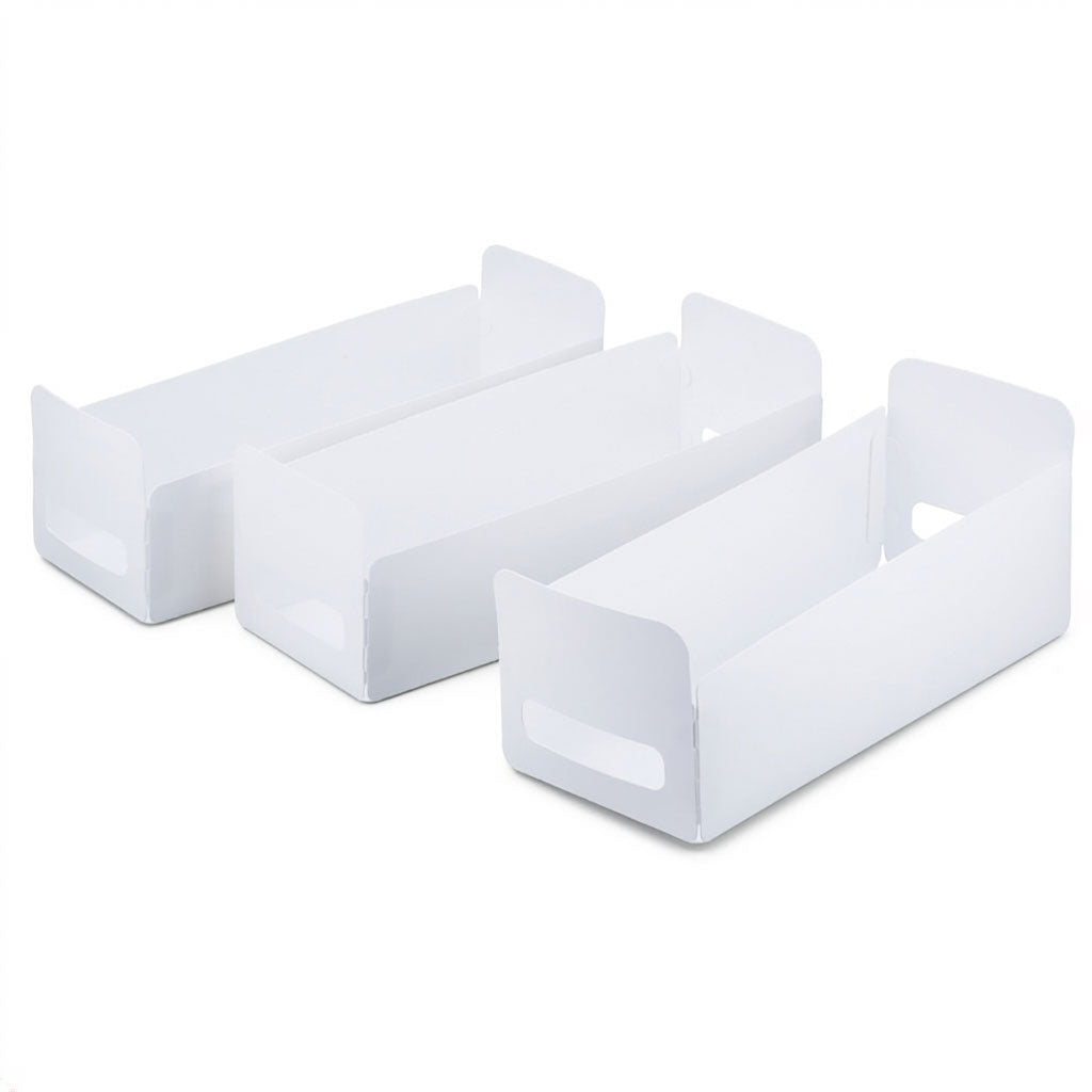 組み立て簡単収納BOX　ロング　3個組