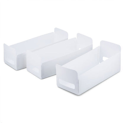 組み立て簡単収納BOX　ロング　3個組