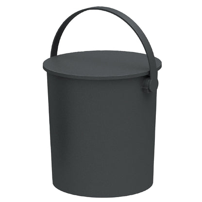 座れる収納バケツ フェルマー 20L ブラック