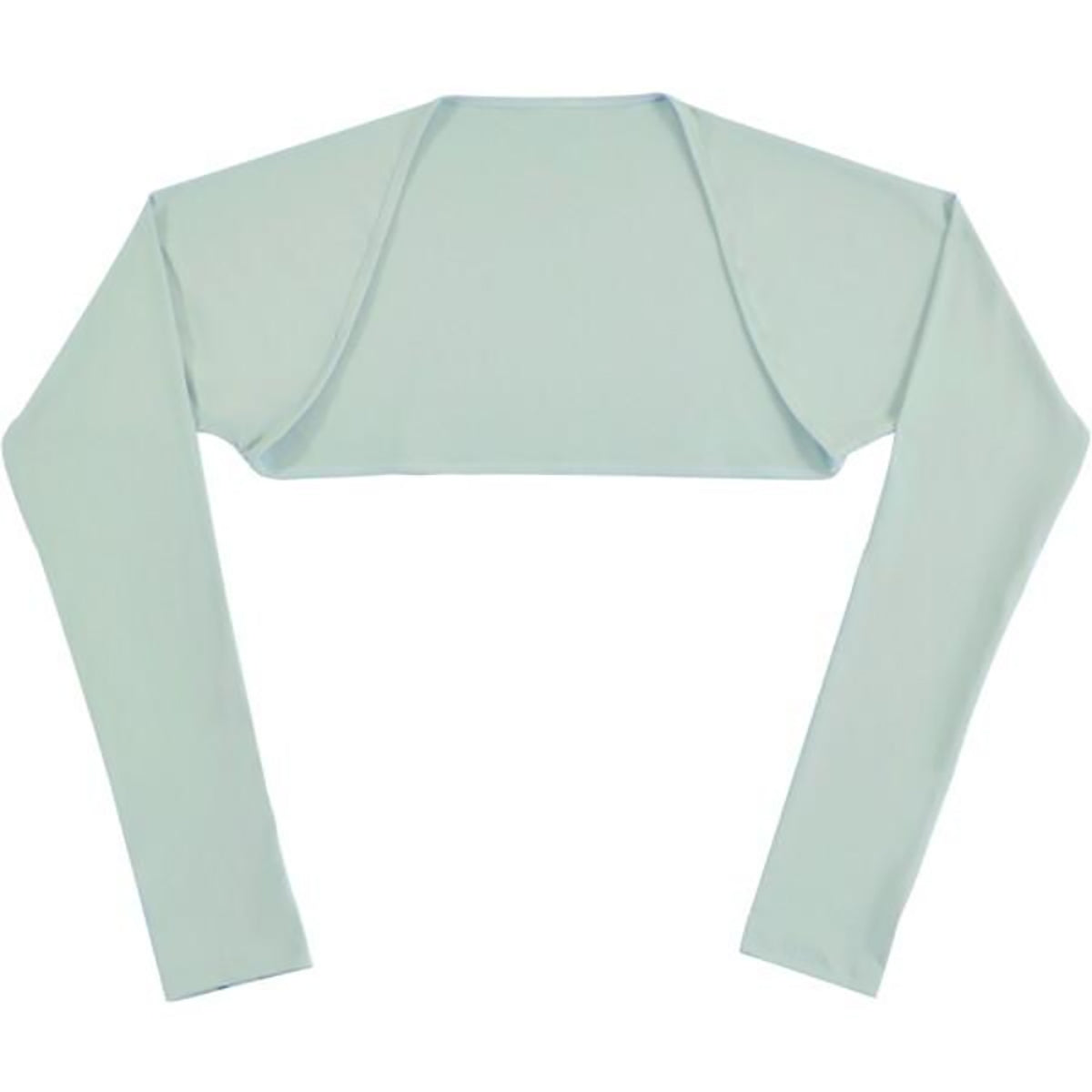 solshade801 UV ロングアームカバー ミント L 【UVカット ボレロ アームカバー】ズリ落ちない フィンガーホール付き 紫外線対策 日焼け防止 スポーツ・アウトドア・ゴルフ・テニス・水着用 プチラッシュガード レディース