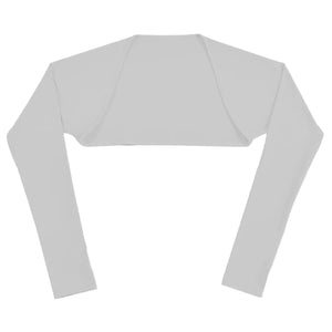 solshade801 UV ロングアームカバー グレー L 【UVカット ボレロ アームカバー】ズリ落ちない フィンガーホール付き 紫外線対策 日焼け防止 スポーツ・アウトドア・ゴルフ・テニス・水着用 プチラッシュガード レディース