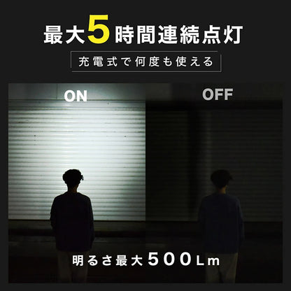 充電式マルチヘッドライト LEDライト 充電式 ヘッドライト 軽量 ヘッドランプ センサーライト ハンズフリー 作業用 アウトドア 災害対策 停電対策 非常用 夜間作業 釣り 農作業 工事現場 首掛け ヘルメット対応 Type-C充電 角度調整 7パターン点灯 赤 白 緑 コンパクト 80g リチウムイオン電池 1200mAh