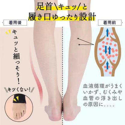 Bepit062 / ふくらはぎマッサージフィットスパッツ　着圧 サポーター むくみ解消 足の疲れ マッサージ 加圧 スパッツ レッグケア 美脚 引き締め 冷え対策 就寝用 昼夜兼用 男女兼用 トレンカ 波型編み 立ち仕事 デスクワーク フィットスパッツ ふくらはぎシェイパー