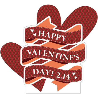 NEWスチレンボードポップ　HAPPY VALENTINE