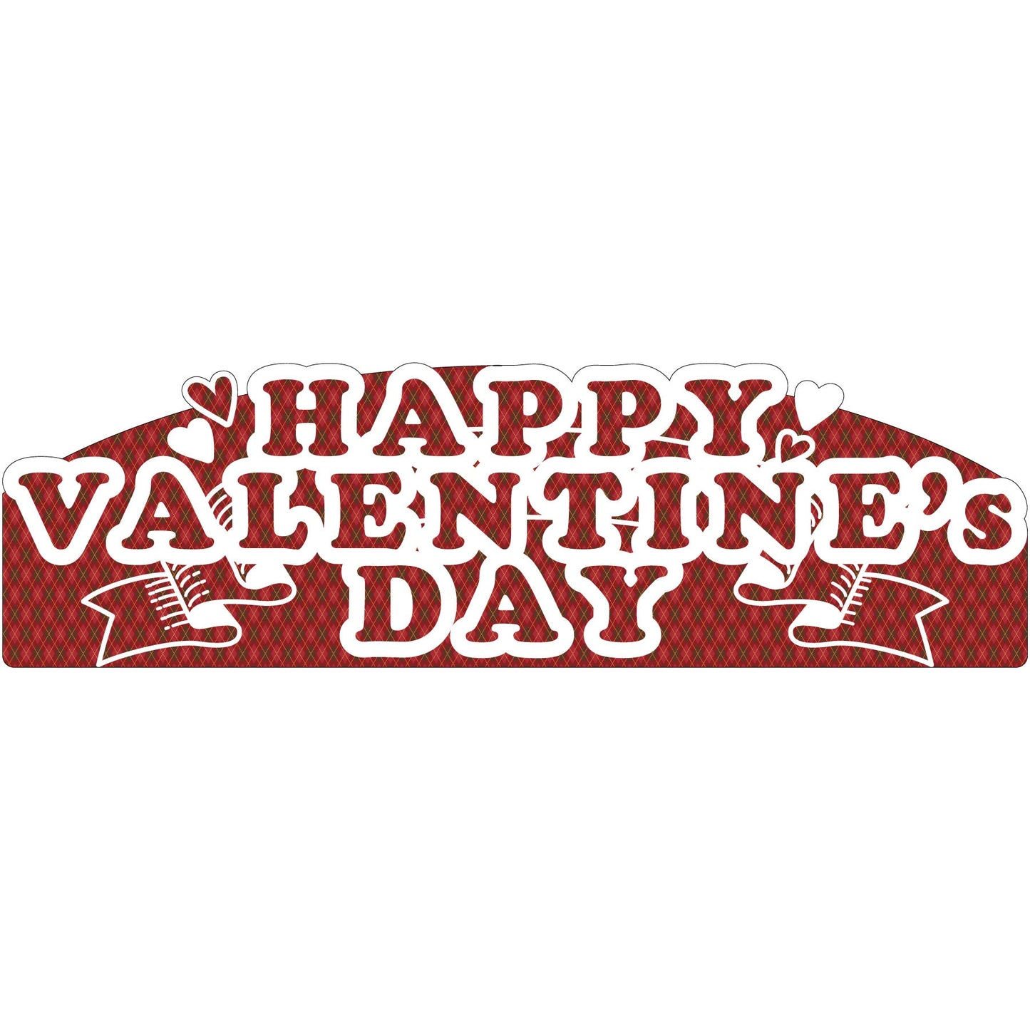 NEWスチレンボードポップ　HAPPY VALENTINE　文字