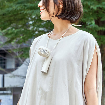 ミニダブルファン オフホワイト