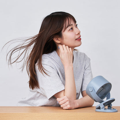 ターボクリップファン スモーキーブルー