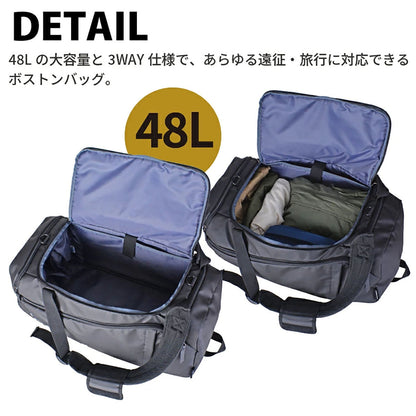 Number ボストンバッグ 48L 61012 ブラック/ブラック