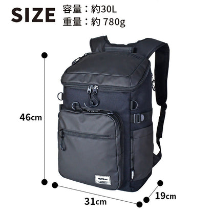 Number クリーナー付リュック 30L 61013 ブラック/ホワイト