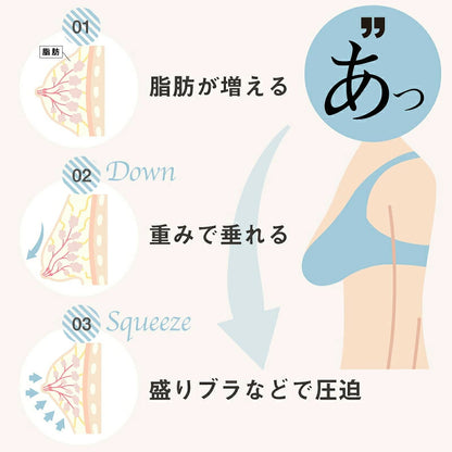 Bepit065/エアリーナイトブラ ナイトブラ エアリーナイトブラ Bepit ビピット 補正ブラ 育乳ブラ 授乳ブラ 昼夜兼用 ノンワイヤー シームレス カップ付き 脇高設計 ハミ肉補正 ダブルホールド バストケア 美乳 美盛り 丸胸 バストアップ 大きいサイズ プラスサイズ 産後ケア マタニティ 成長期対応 ドット柄 水玉 シンプル おしゃれ かわいい チクチクしない ホックなし 軽量 ベージュ M～6L