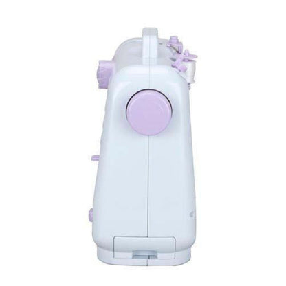 電動コンパクトミシン 初心者対応 12種類縫い 軽量1.8kg フットペダル付 AC/電池両対応 コンパクト設計