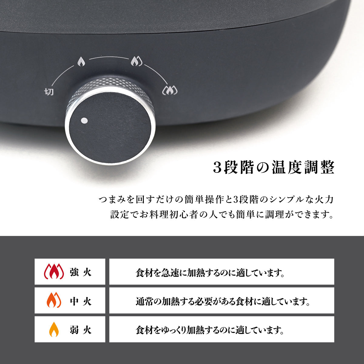 every U. 両手電気鍋 5L Enamellia Dura Coat (ホーロー調セラミックコート) 温度調整3段階 ガラス蓋付き 1人用 大人数用 グリル鍋 鍋 焼肉 朝食 目玉焼き おでん すき焼き 寄せ鍋 ステーキ 麺類 炒めもの 一人暮らし 大人数用 おしゃれ 軽量