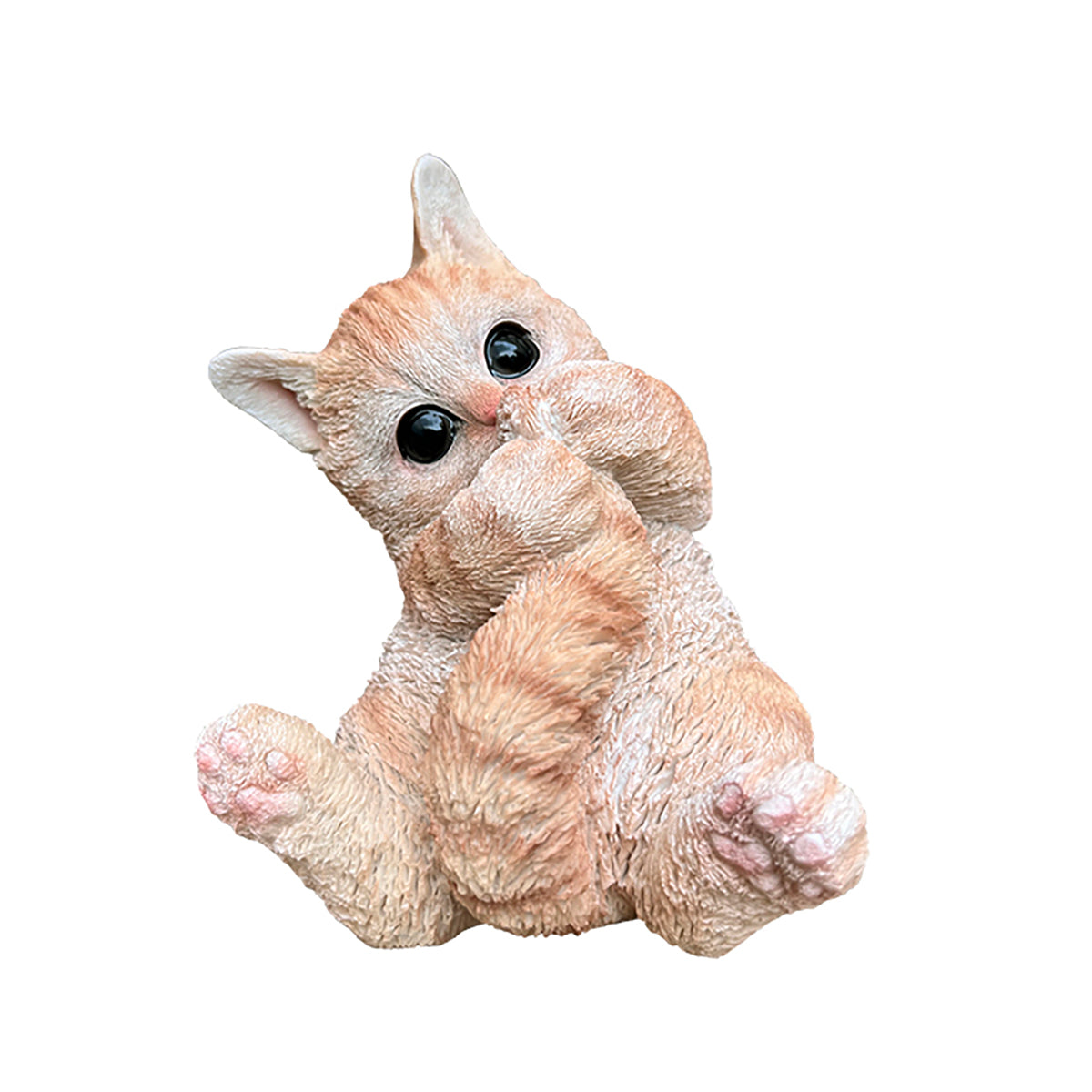 ガーデンオブジェ 子ねこ D  (しっぽ）