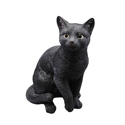 ガーデンオブジェ 黒ねこ