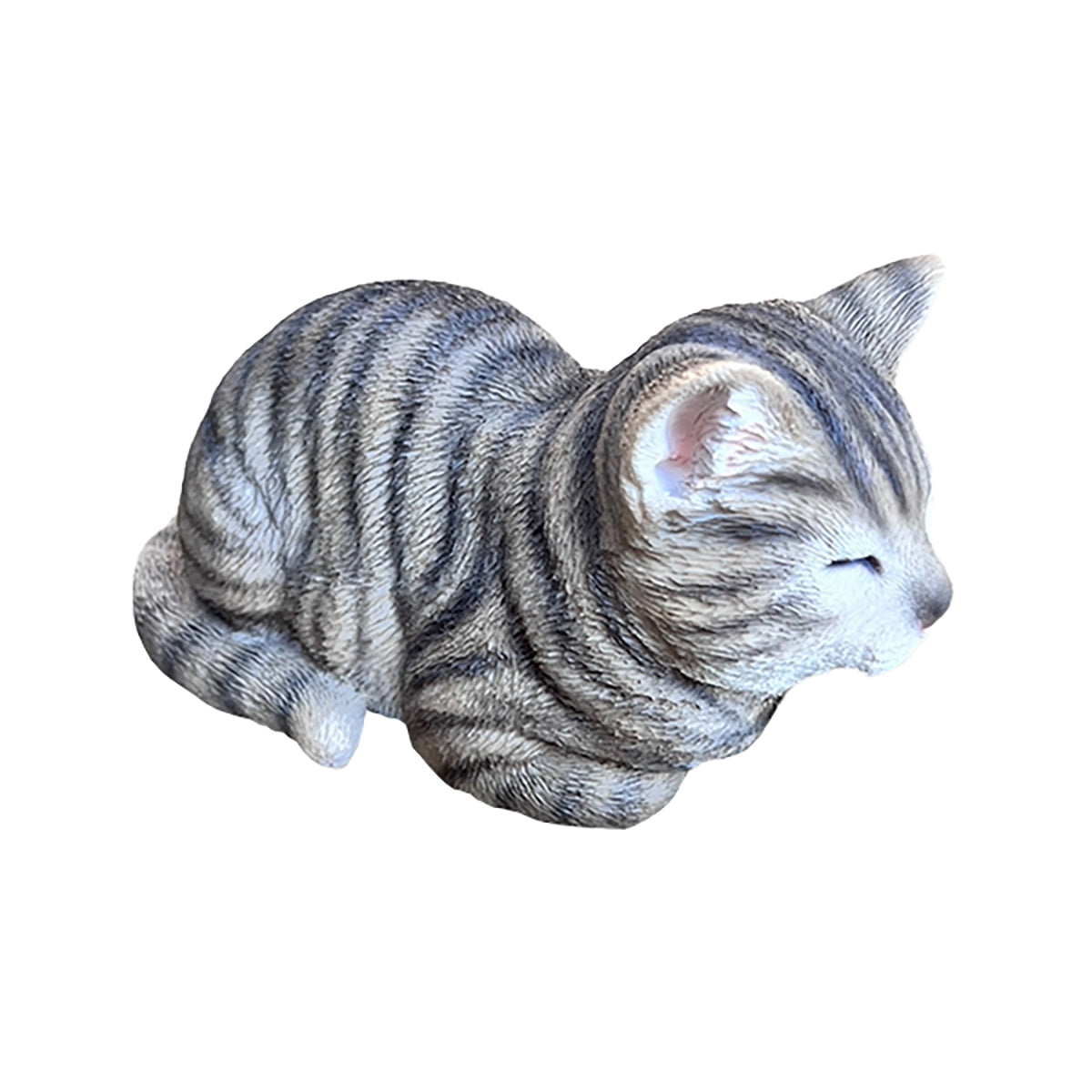 ガーデンオブジェ 香箱ねこ小（グレー）