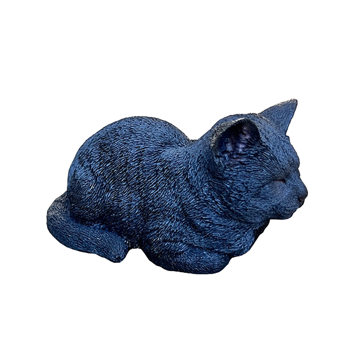 ガーデンオブジェ 香箱ねこ小（黒）
