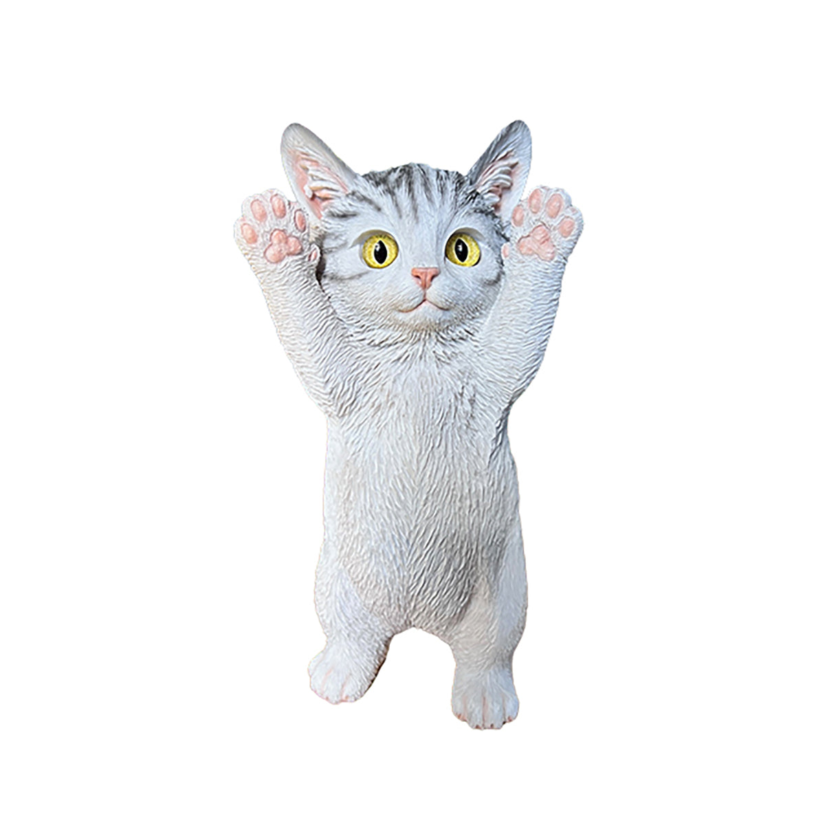 ガーデンオブジェ 子ねこE（ばんざいガラス目A）