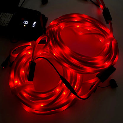 あかリン　LEDひもロープ　10M　単品