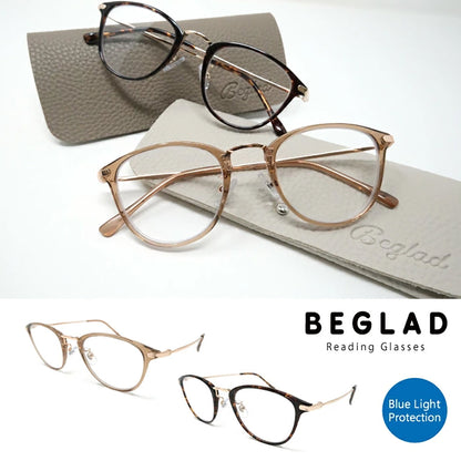 ビグラッド老眼鏡 BG4009 DBR +1.00/+1.50/+2.00/+2.50
