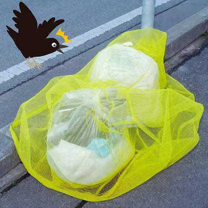 重り付きで飛ばない！カラスよけネット 1.2m ゴミ荒らし防止 防鳥・防獣ネット 猫対策 強風対策 簡単設置 折りたたみ収納