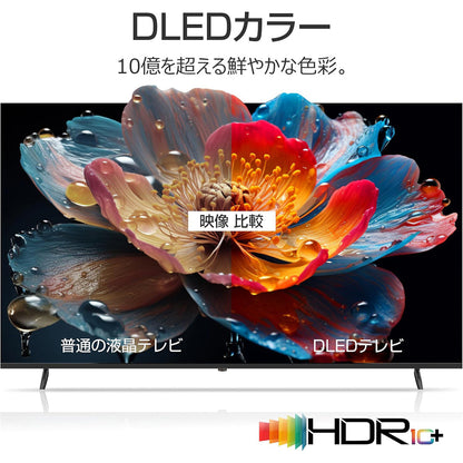 ５０インチ４Ｋ　チューナーレス　ＧｏｏｇｌｅＴＶ