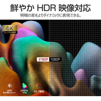 ７５インチ　４Ｋモニター　スピーカー付