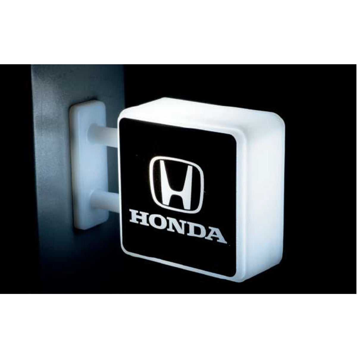 Honda　ミニマグネット　LEDライトアップ　Mark　黒