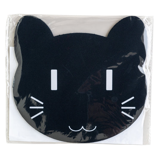 猫顔マウスパッド　21×20cm