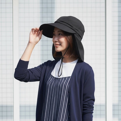 GOKKANジョッキーハット 極寒 保冷帽子 クロ