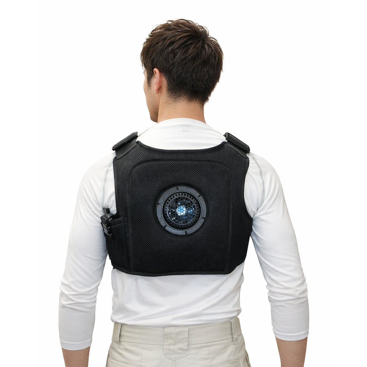 ICE CONCEPT ZERO クーリングベスト 保冷剤ペルチェ付き ブラック