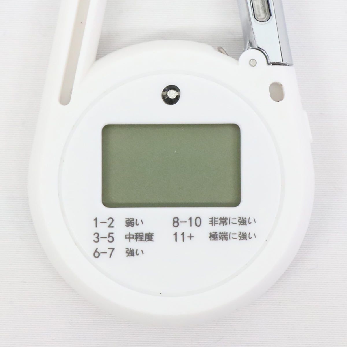 カラビナ付き紫外線チェッカー