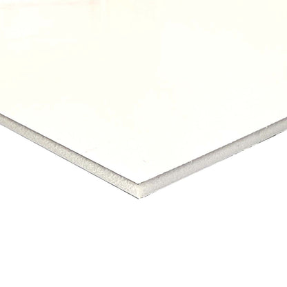 【端材特価】アルミ複合板　片面白　200×200mm　厚み3mm