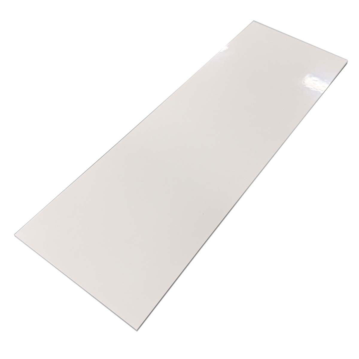 【端材特価】アルミ複合板　片面白　100×300mm　厚み3mm