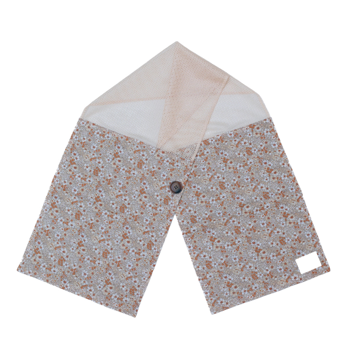 muneposiタオル　入浴タオル（茶コバナ）