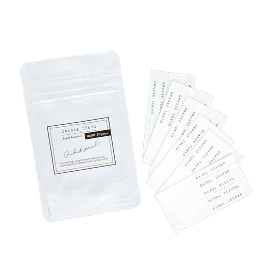 ペーパーインセンスRefill（詰め替え）30枚入り オーキッドパール