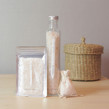 フレグランスソルトPR　Peach rose（ピーチローズ ）入浴剤　60ｇ 2回分