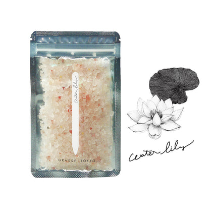 フレグランスソルトWL　Water lily（ウォーターリリー ）入浴剤　60ｇ 2回分
