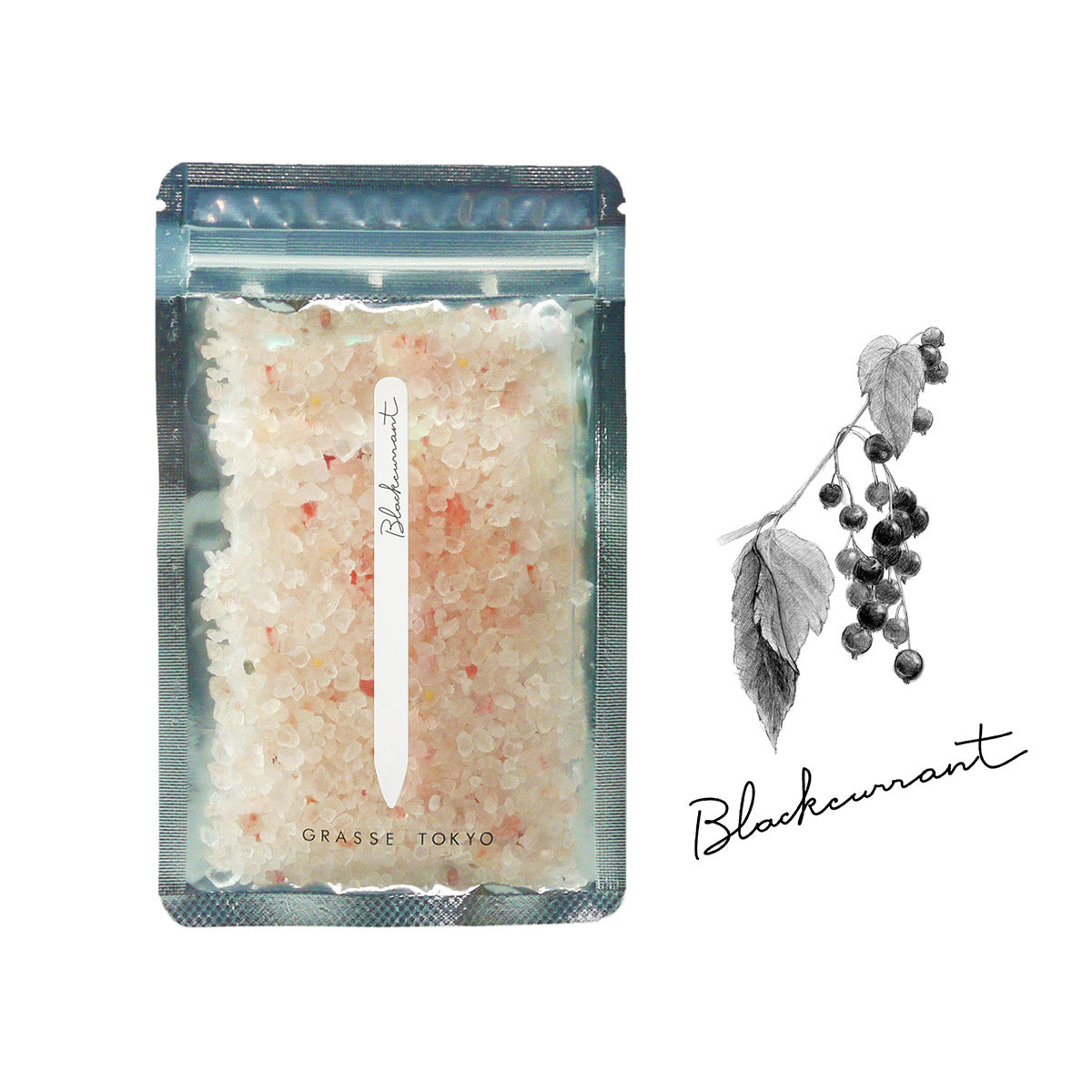 フレグランスソルトBC　Blackcurrant（ブラックカラント ）入浴剤　60ｇ 2回分