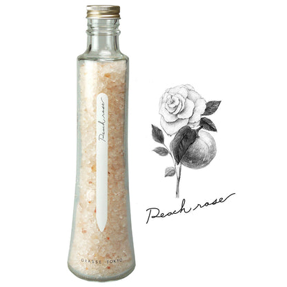 フレグランスソルトPR　Peach rose（ピーチローズ ）入浴剤　360ｇ 12回分