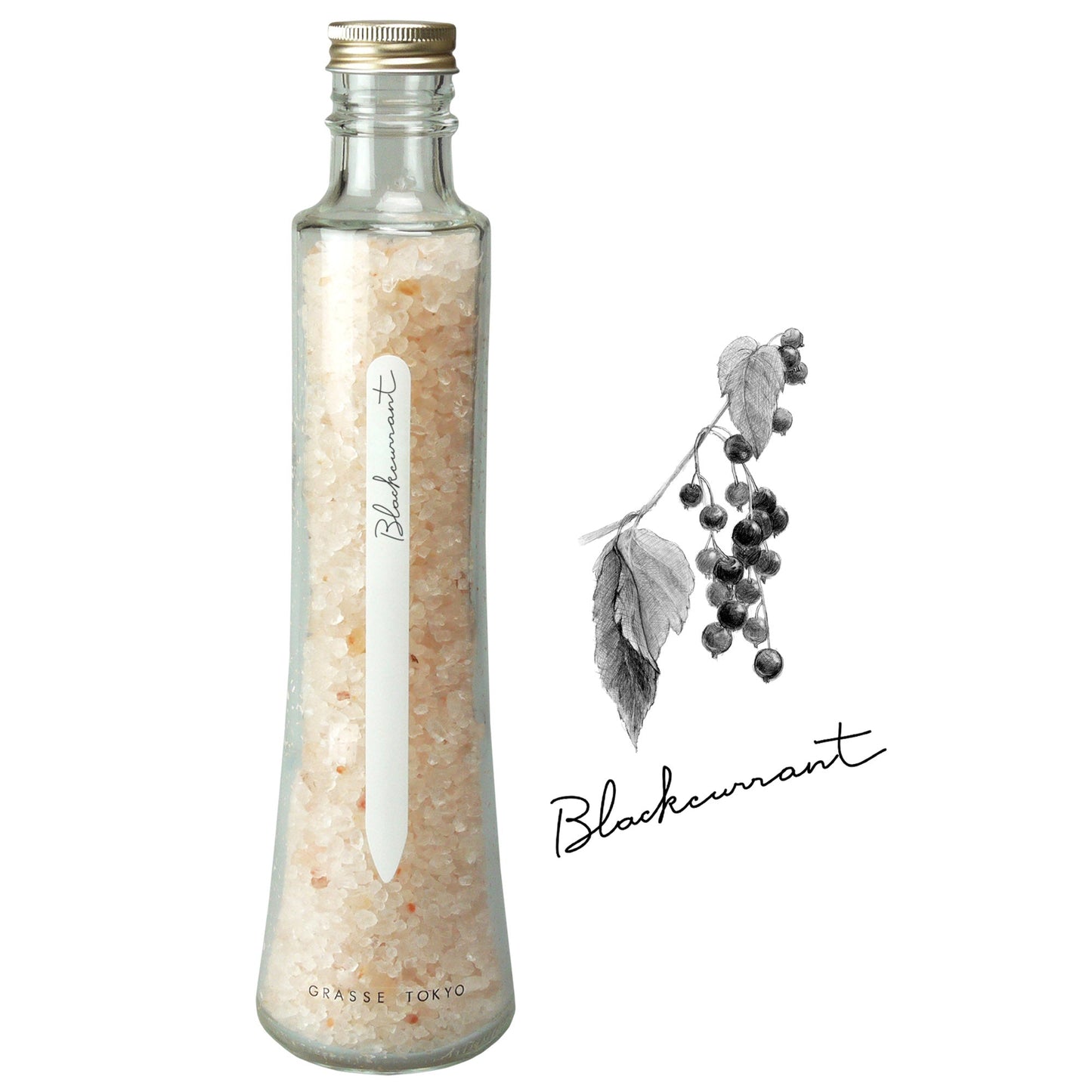 フレグランスソルトBC　Blackcurrant（ブラックカラント ）入浴剤　360ｇ 12回分
