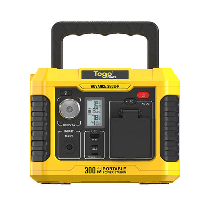 TogoPower　ポータブル電源　リン酸鉄リチウムイオン電池　ADVANCE380LFP
