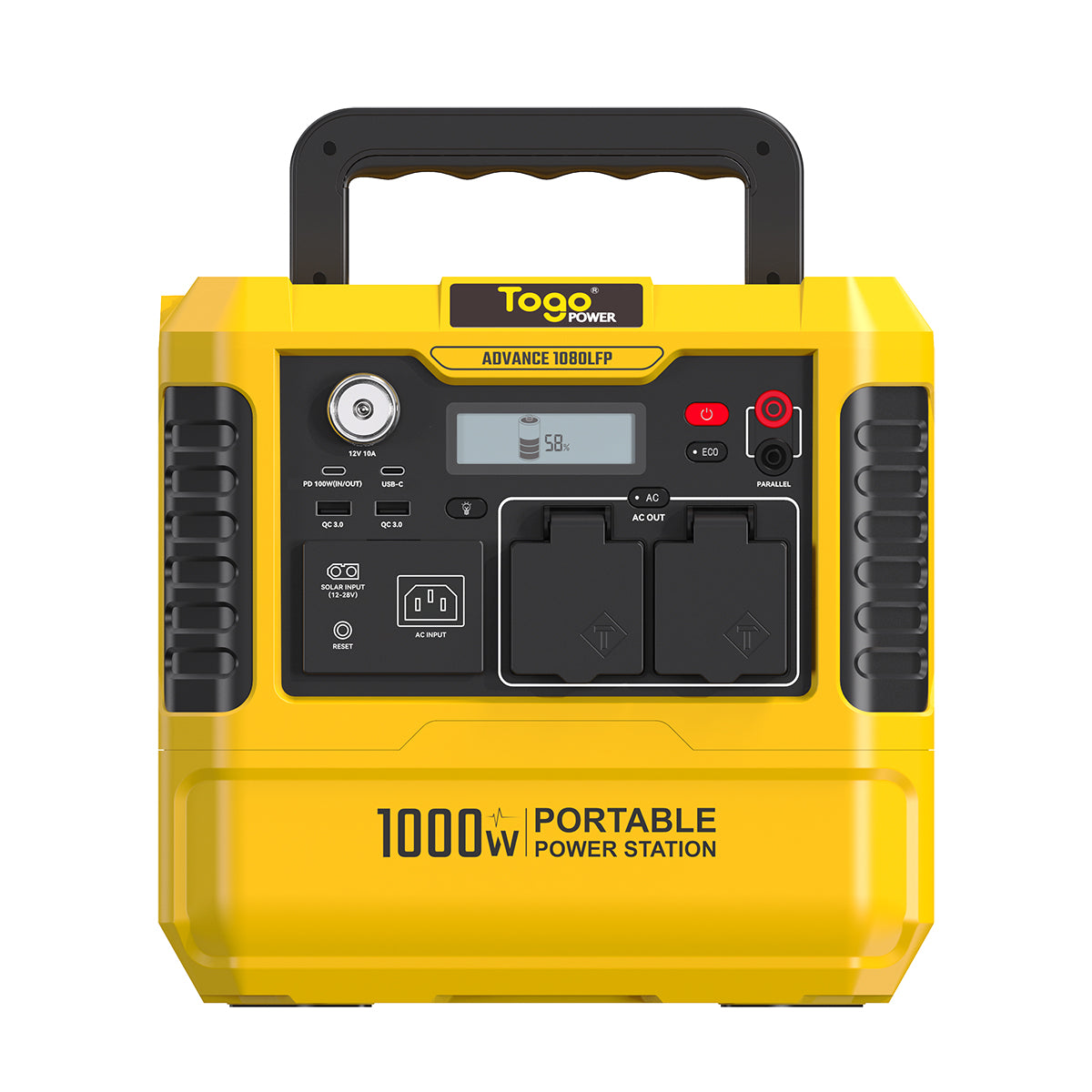 TogoPower　ポータブル電源　リン酸鉄リチウムイオン電池　ADVANCE1080LFP