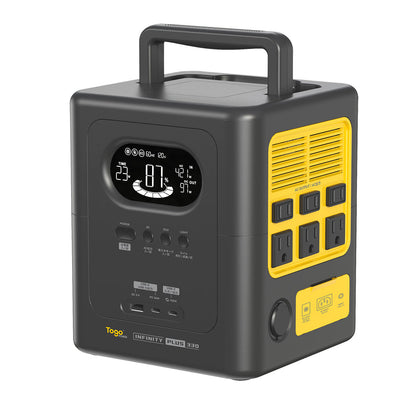 TogoPower　ポータブル電源　リン酸鉄リチウムイオン電池　INFINITY PLUS330