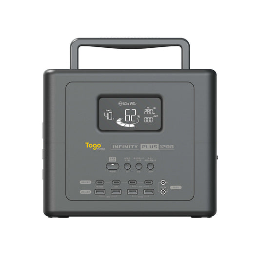 TogoPower　ポータブル電源　リン酸鉄リチウムイオン電池　INFINITY PLUS1200