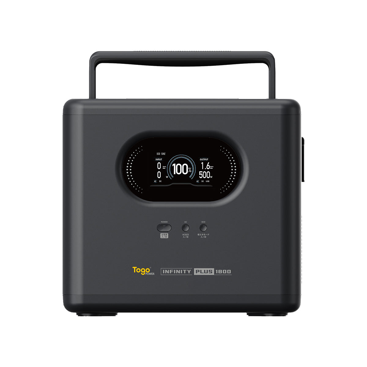 TogoPower　ポータブル電源　リン酸鉄リチウムイオン電池　INFINITY PLUS1800