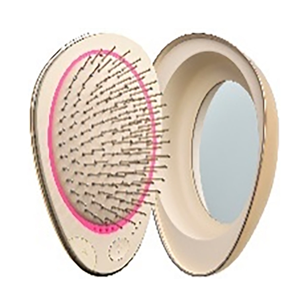 WAVEWAVE EMS Brush Air mini クッションブラシ 頭皮ケア(ｺﾞｰﾙﾄﾞ）