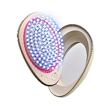 WAVEWAVE EMS Brush Air mini クッションブラシ 頭皮ケア(ﾎﾜｲﾄ)