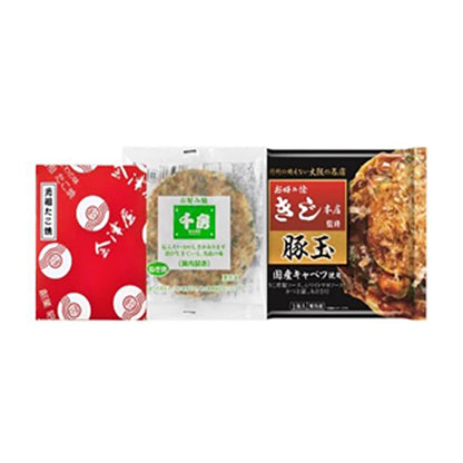 ザ･大阪！粉もん＆串カツ食い倒れセット《 5品 》
