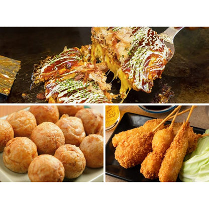ザ･大阪！粉もん＆串カツ食い倒れセット《 5品 》