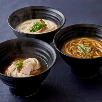 つるとんたん かけ・カレー・クリームのおうどん セット